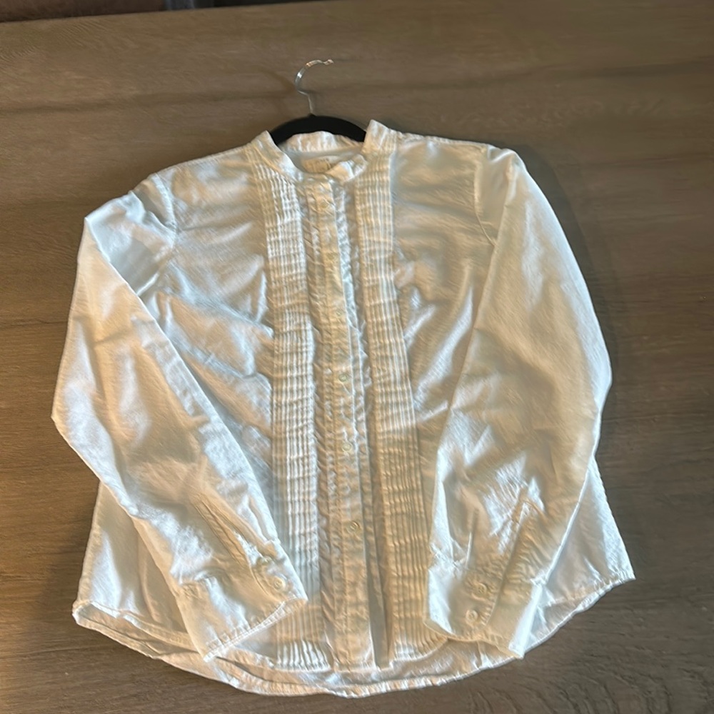 White Size Two J.Crew Shirt